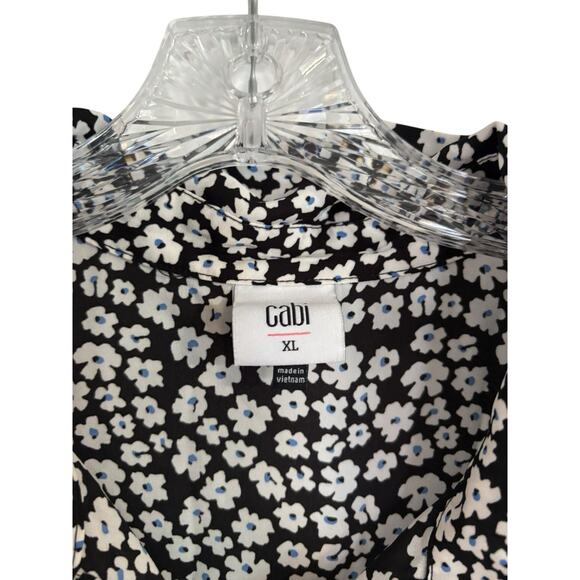 Cabi Befriend Size XL Floral Sleeveless Top Blouse Style #5733 Spring Summer EUC - Picture 4 of 7